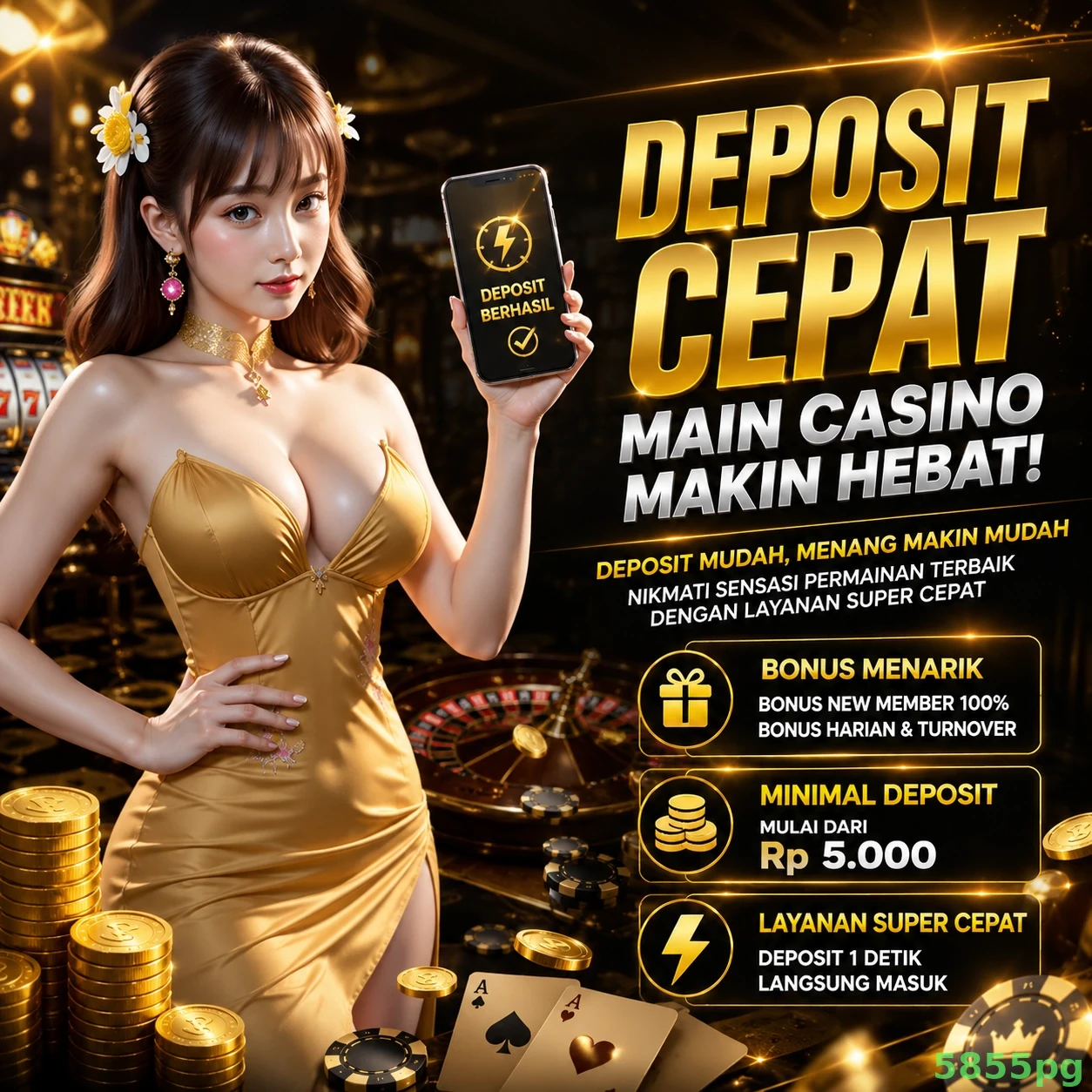 Ikon aplikasi 5855pg resmi